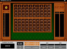 Pragmatic Play Keno Screenshot